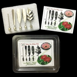 Bộ 5 dụng cụ làm thạch rau câu 3D – Set 3 – Bộ làm hoa cúc đồng tiền – Mã số 1220 338665