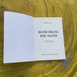 HÀNH TRANG ĐỜI NGƯỜI- BÙI MẠNH GIAO 748257