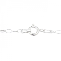 K18WG/750WG Blue Topaz Necklace - Hàng hiệu Authentic 857728