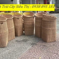 Giỏ trưng bày trái cây cho siêu thị bằng mây 383411