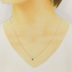 K18YG Blue Topaz Necklace - Hàng hiệu Authentic 861055