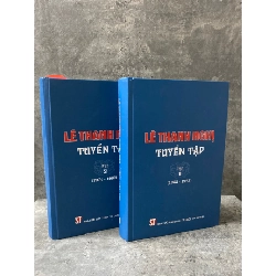 Lê Thanh Nghị tuyển tập (Bộ 2 tập bìa cứng)- Mới 98% Sách lịch sử - triết học STB0302