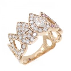 Nhẫn đá màu K18PG - Hàng hiệu Authentic