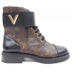 Giày boot Louis Vuitton Patented Monogram Canvas Wonderland Line