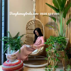 Xích đu đơn mây tự nhiên 701704