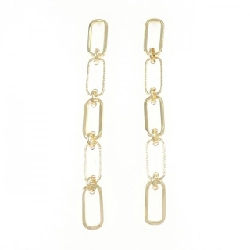 K18YG Bông tai - Hàng hiệu Chính hãng