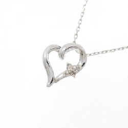K10WG Dây chuyền kim cương hình trái tim 0.02CT - Hàng hiệu Chính hãng 865687