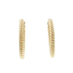 K18YG Khuyên tai - Hàng hiệu Chính hãng 875476