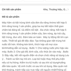 Máy hâm sữa 537113
