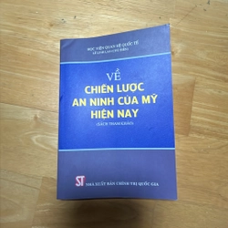 về chiến lược an ninh của Mỹ hiện nay