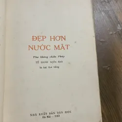 Đẹp hơn nước mắt - giấy offset - song ngữ - Văn Cao minh họa- khổ lớn- 597458