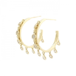 K18YG Bông tai kim cương 0.56CT - Hàng hiệu Chính hãng 870417