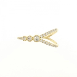 【Sản phẩm mới】Nhẫn kim cương K18YG 0.22CT 670176