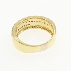 Nhẫn kim cương K18YG 0.50CT 671868