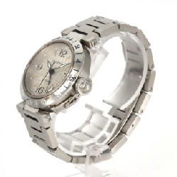 Cartier Pasha C GMT W31029M7 SS tự động - Hàng hiệu Chính hãng 881130