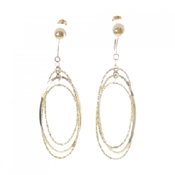 K18YG Bông tai - Hàng hiệu Authentic