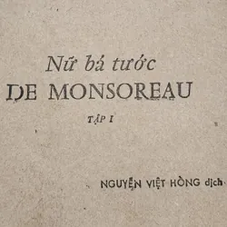 NỮ BÁ TƯỚC DE MONSOREAU (trọn bộ 3 tập) | Alexandre Dumas

 713768