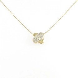 K18YG Dây chuyền kim cương 0.25CT - Hàng hiệu Chính hãng