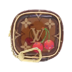 Ví tiền Louis Vuitton Monogram Cherry (LV X TM) Porte Monnaie Cube M14943