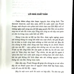 CUỘC THÁO CHẠY TÁN LOẠN ( The Dencent Interval) - FRANK SNEPP 1022136