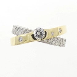 Nhẫn kim cương PT900/K18YG 0.46CT - Hàng hiệu Authentic 846580