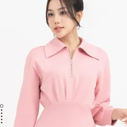 Váy Ivy màu hồng phấn nữ tính size M còn mới 723402