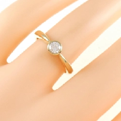 Nhẫn kim cương K18YG 0.21CT 672532