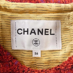 Jacket không cổ CHANEL LOOK7 P75484V60450 23B 632228