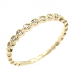 Nhẫn kim cương K18YG 0.10CT - Hàng hiệu Chính hãng