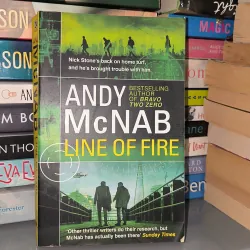 Ngoại văn cũ giá rẻ Andy McBab Line of Fire