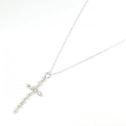 Dây chuyền kim cương 750WG/K18WG - Hàng hiệu Authentic 1.27CT 861845