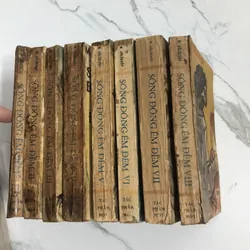 Sông Đông êm đềm - trọn bộ 8 tập, bìa gáy tốt, tranh bìa của Sỹ Ngọc, Nguyễn Thuỵ Ứng dịch 674004