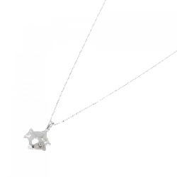 K18WG Dây chuyền kim cương hình cá 0.050CT - Hàng hiệu Chính hãng 861072