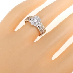 【Sản phẩm mới】Nhẫn kim cương PT900/K18YG/K18PG 0.50CT 671898