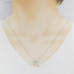 Dây chuyền kim cương chữ M 750WG/K18WG - Hàng hiệu Authentic 0.28CT 861911