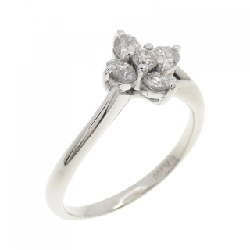 Nhẫn kim cương hoa PT900 0.51CT