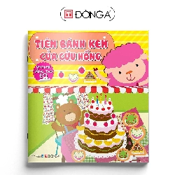 Sticker sáng tạo EQ - Tiệm bánh kem của Cừu Hồng - Đông A, Sách thiếu nhi Rebooks.vn