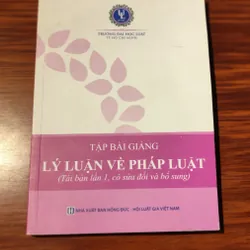 Tập bài giảng lý luận về pháp luật 