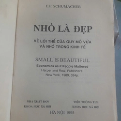NHỎ LÀ ĐẸP - E. F. SCHUMACHER 460566