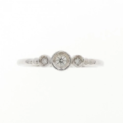 Nhẫn kim cương K10WG 0.05CT 670356