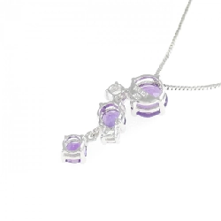 K14WG Mặt dây chuyền Amethyst - Hàng hiệu Chính hãng 858246