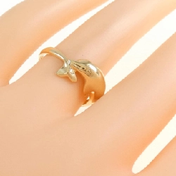 Nhẫn K18YG hình cá heo 670056