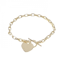 K18YG Dây chuyền hình trái tim - Hàng hiệu Chính hãng 872224