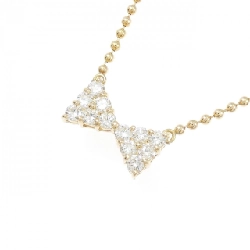 K18YG Nơ Dây Chuyền Kim Cương 0.50CT - Hàng hiệu Chính hãng 858867