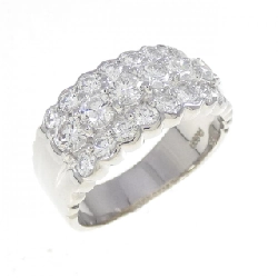 Nhẫn kim cương PT900 Pave 1.56CT - Hàng hiệu Chính hãng