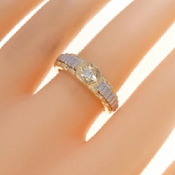 Nhẫn kim cương K18YG/PT900 0.06CT - Hàng hiệu Chính hãng 847308