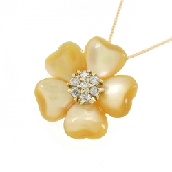 K18YG Hoa Mẹ Ngọc Trai Dây Chuyền - Hàng hiệu Chính hãng 860362