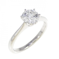 Nhẫn kim cương PT900 0.715CT D SI1 EXT H＆C - Hàng hiệu Chính hãng