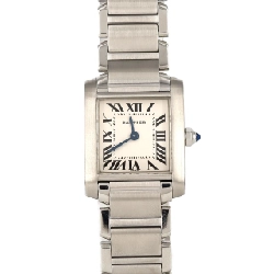 Cartier Tank Française SM W51008Q3 SS Quartz - Hàng hiệu Chính hãng