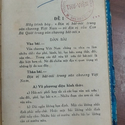 LUẬN ĐỀ VỀ CAO BÁ QUÁT 275199